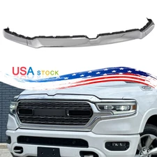 Front Bumper Grille Grill Trim Molding Replace Chrome Fits For Ram 1500 2019-24