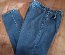Vintage Wrangler Women's Tapered Size 16M High Rise 100 Cotton Denim Jeans