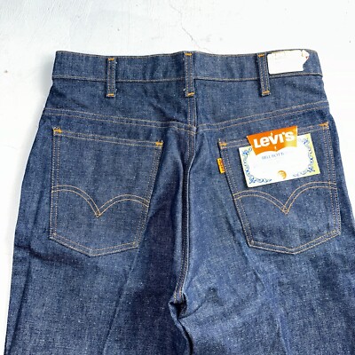 Levis 646 Deadstock 70s USA Orange Tab Bootcut Flare Bell Bottom