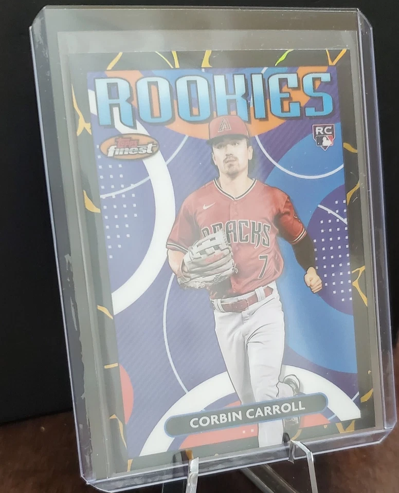 CORBIN CARROLL RC, 2023 Topps Finest Rookies Kintsukuroi Black/Gold Diamondbacks - Image 4 of 4