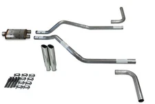 GMC Jimmy 95-99 2.5" Dual Truck Exhaust Kits Magnaflow XL Clamp Tips Side