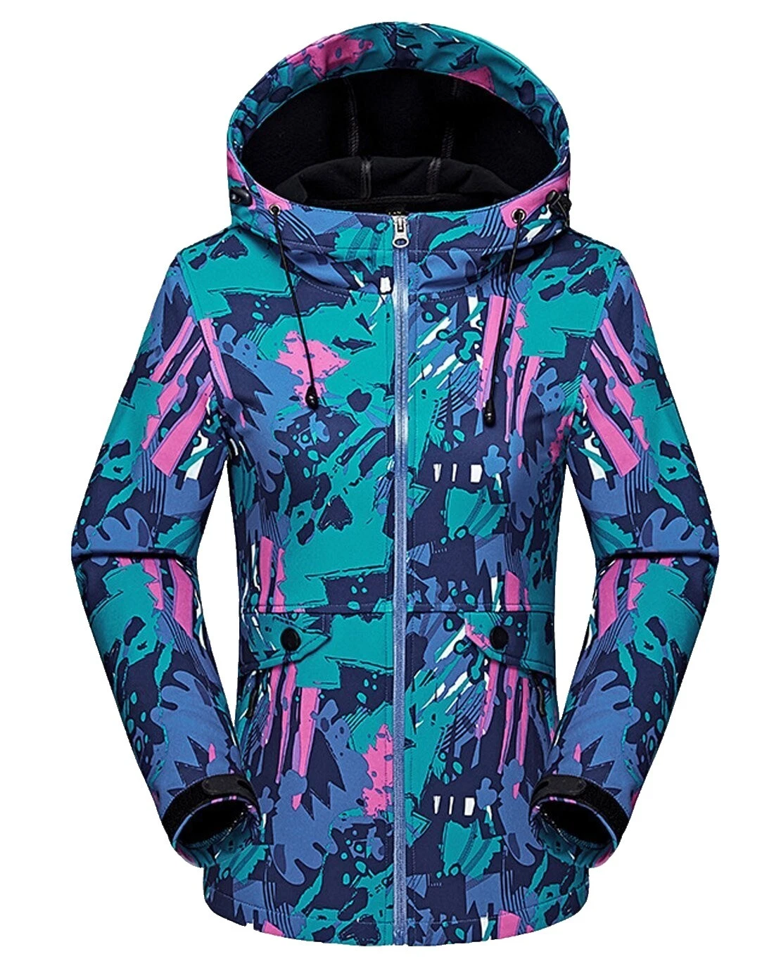 Rompevientos regular de camuflaje abrigos, chaquetas y chalecos para Mujeres