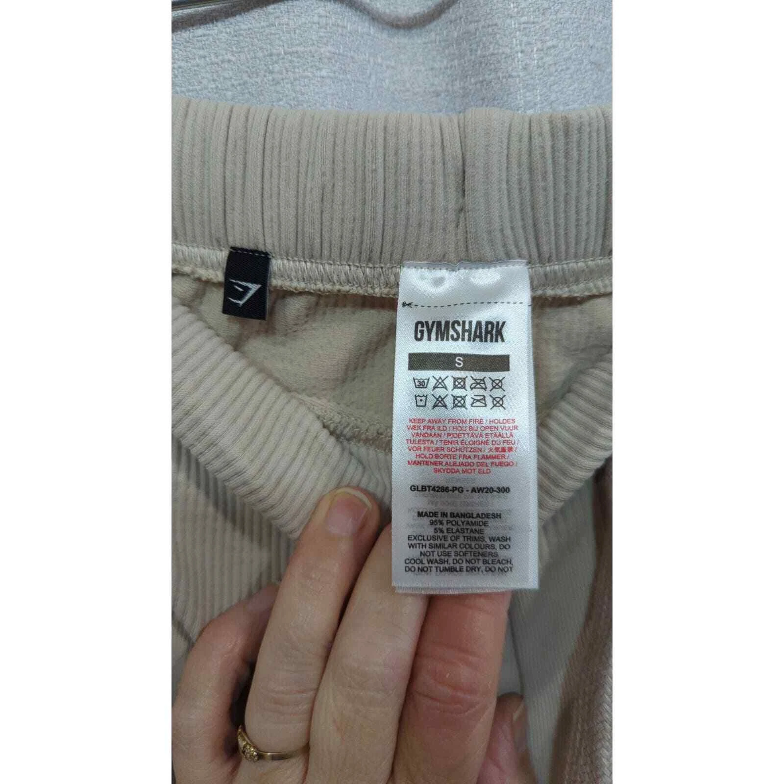 gymshark drawstring sweatpants