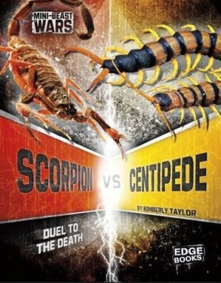 MINI-BEAST WARS BOOK - SCORPION VS CENTIPEDE - EDGE BOOKS