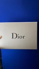 Dior authentic large white rectangular empty box with ribbon