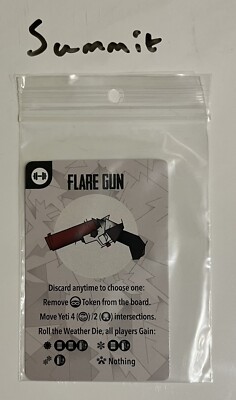 Summit: Das Brettspiel - Flare Gun PROMO Dice Tower Kickstarter 2021 NEU