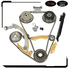Timing Chain Kit w/VVT Gears For Chevrolet Malibu Cobalt 2.4L l4 GAS DOHC 06-12