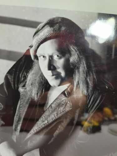 *LEGGI** Sam Kinison rara fotografia comica firmata 8x10 autografata originale - Foto 2 di 7