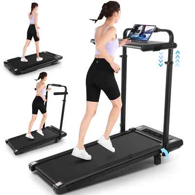 2.5HP Walking Pad for Home, 300lbs Weight Capacity/Ultra-Quiet/3 Type Control 