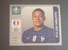 Panini FIFA KYLIAN MBAPPE STICKER 2020 SWISS PEARL EDITION PERFECT FOR GRADING