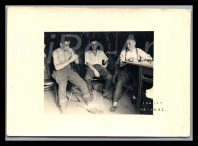 Foto, WK2, Inf.Div.268/Art.Reg.268, Innenansicht eines Bunkers; L93L XT