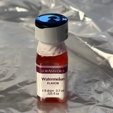 Lorann Watermelon Flavor oil 1 dram (.125 fl oz) Fast Ship! (2M)