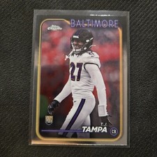 2024 Topps Chrome - Rookies T.J. Tampa #255 (RC) Ravens