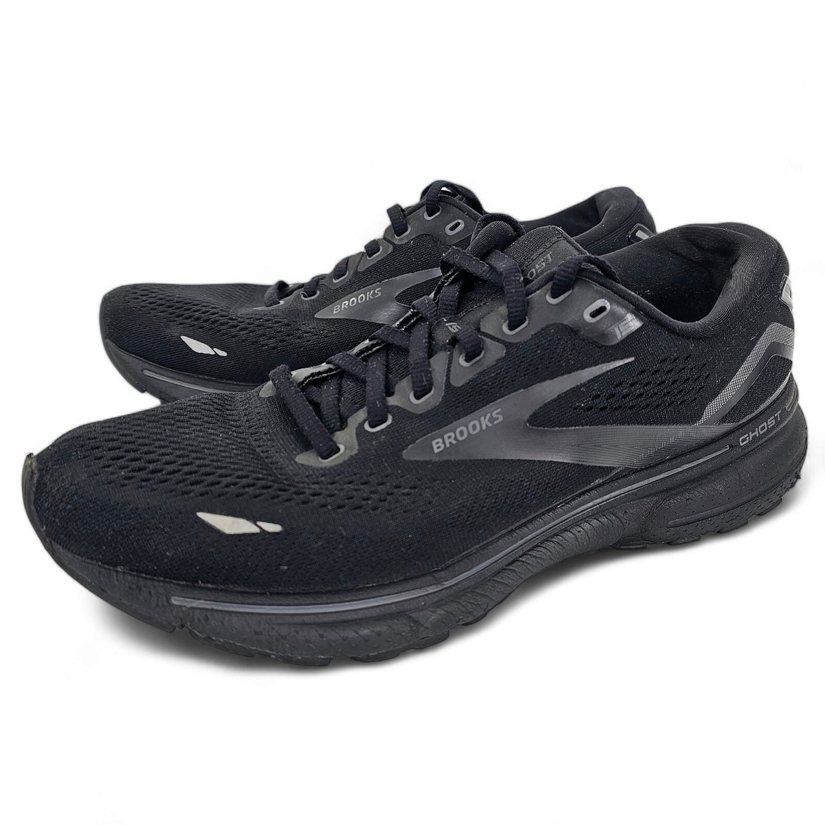 Brooks Men\'s Ghost Running Shoes - Black and Gray EUC Train Athletic Active Brooks Men main image 2