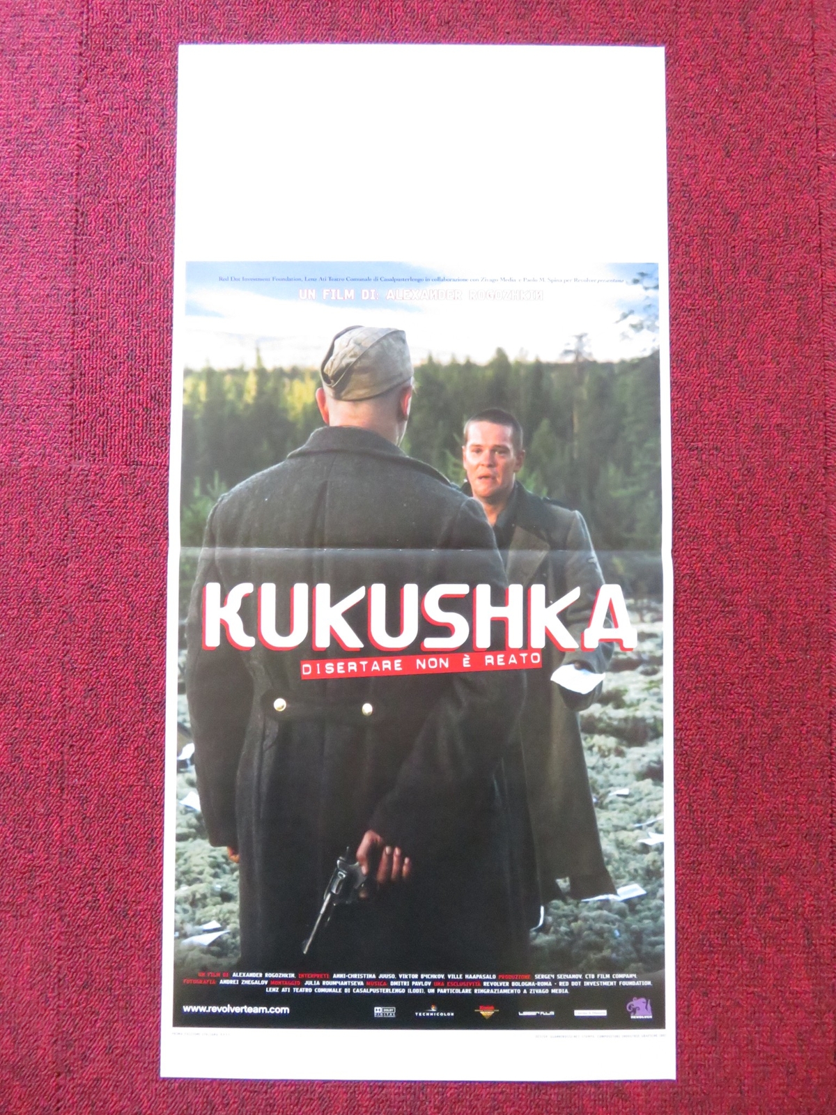 Locandina originale film Kukushka - Disertare non è reato (2002) - Regia di Aleksandr Rogozhkin