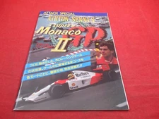 Super Monaco GP II Sega Mega Drive (JAPANESE) Strategy Guide Player Hint Booklet