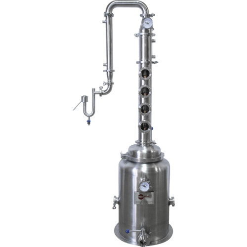 MB Pro Reflux Column Still with 4 in. Plates - 50L/13.2G - Distillation Complete
