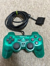 Mando Oficial Playstation2 Dual Shock2 Verde Esmeralda Transparente Sony PS2 Japón