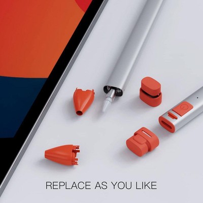 Pen Cover Silicone Pencil Case Cap For Logitech Stylus Orange Accessories Z9O9