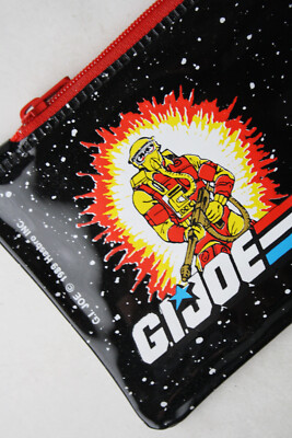 RARE VINTAGE 1989 G I JOE BLOWTORCH PENCIL CASE BAG HASBRO INC NEW