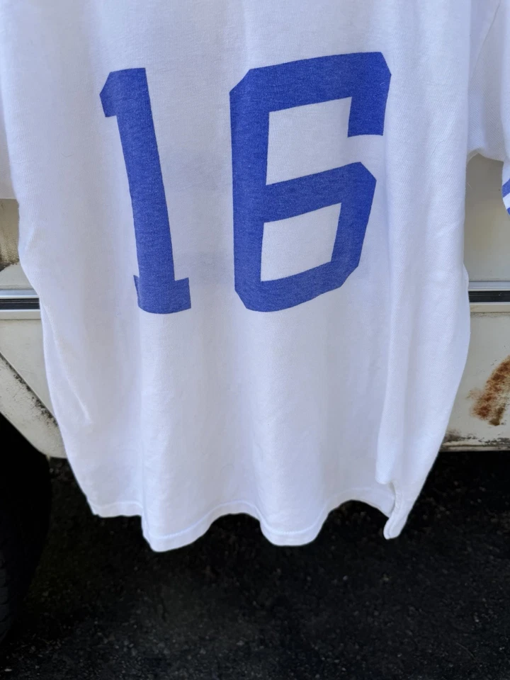 Camiseta deportiva True Vintage años 60 Norwich número 16 talla M doble cara individual Foto 3 de 4