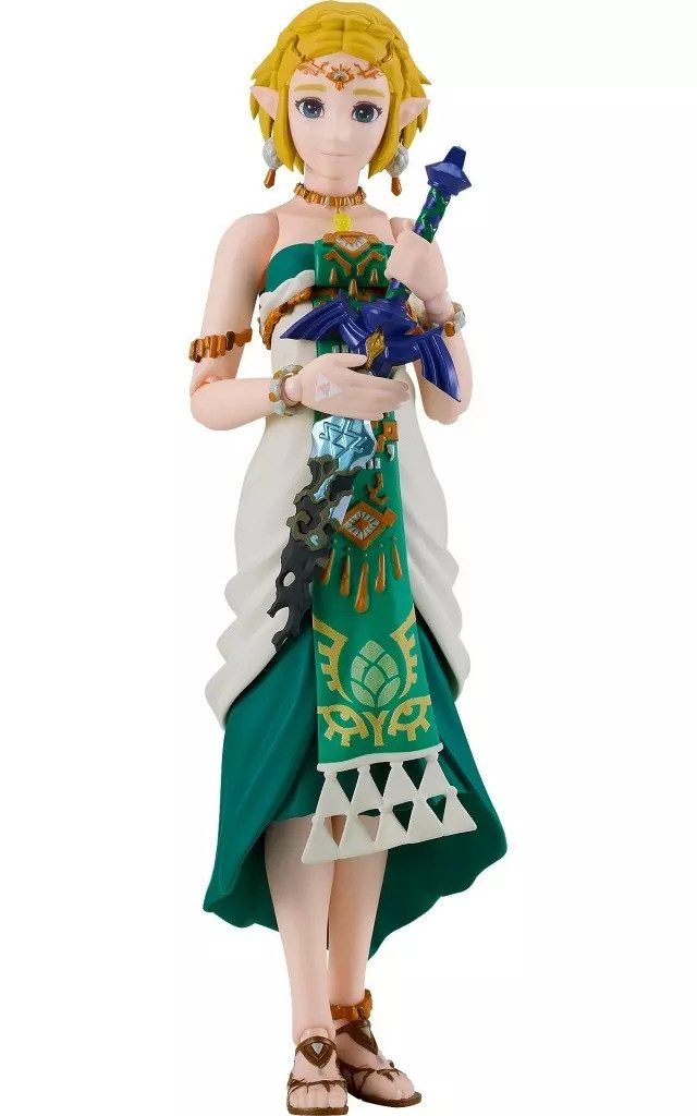 Figma Zelda Tears of the Kingdom Figura Princesa Zelda Action Toy Accesorios