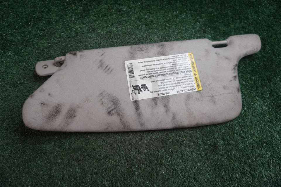 GMC Canyon 2007 2008 2009 2010 lado del pasajero diestro parasol OEM 1 pieza 8052192 Foto 3 de 4