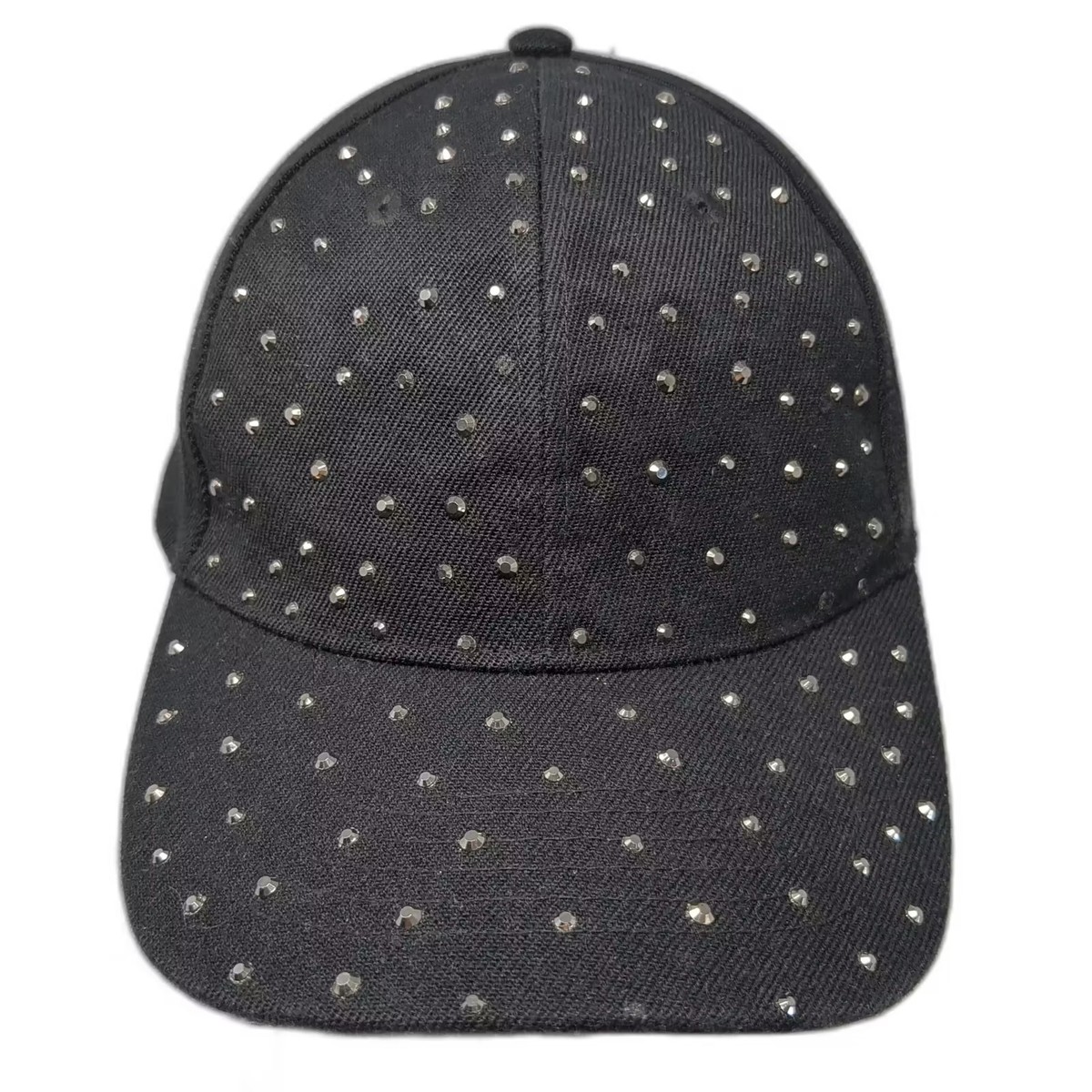 Black Hat with Silver Studs Amazon.com: UNDERWRAPS Faux Leather Top Hat with Silver Stud  main image 4