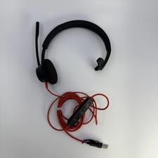 Plantronics Blackwire 3310 Black USB-C USB-A Wired Mono Headset W/ Mic PC Mac