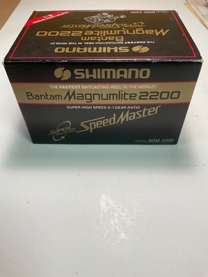 Shimano Bantam Magnumlite 2200 box only comes with manual parts list tool oil