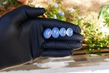 High Grade Natural Blue Chalcedony Cabochons, Natural Gemstone AAA Quality 1.65