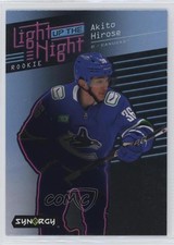 2023 Upper Deck Synergy Light Up The Night Rookies Blue 399/499 Akito Hirose n7r