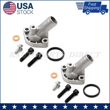 2X Thermostat V-twin Aluminum Cover For Can-Am Bombardier Commander 800 1000 US