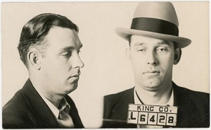 Antique King County Police Mug Shot Photo