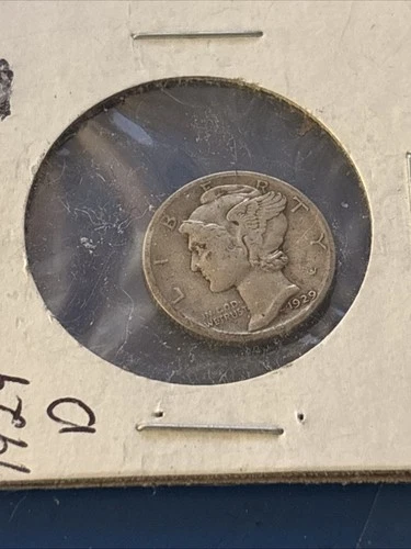 1929D Mercury Dime VF
