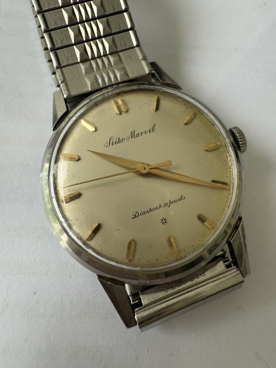 超レア中古品OH済みSEIKO⁄セイコー Marvel⁄マーベル 【懐中時計 機械式