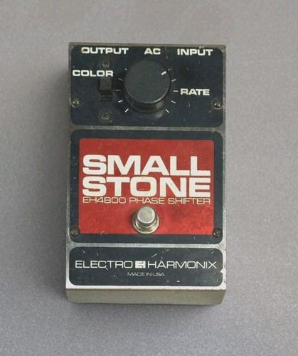 Electro Harmonix Small Stone Phase Shifter Guitar Effect Pedal EH4800