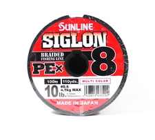 Sunline P.E Line X8 Siglon 1200M Connected P.E 0.6 10LB Multi Color (3292)
