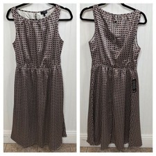 The Limited Multicolor Geometric Print Sleeveless Midi Dress Women’s Medium NEW