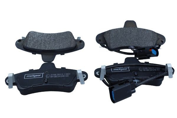 Plaquettes de frein MAXGEAR 19-0496 pour disques de voitures FORD