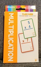 Flash Cards Practice Multiplication Mathematics Math Skills Tutor Learn 8-11 yrs