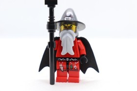 Evil Wizard 7093 Staff Cape Beard Fantasy Era Castle LEGO Minifigure Mini Figure