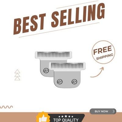 Upgrade Your Grooming: 2 PCS 40mm Detachable Trimmer Blades for Wahl 9864 & More