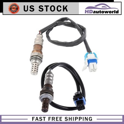 2X for 2007 Chevy Silverado 1500 Upstream Downstream Oxygen Sensor O2