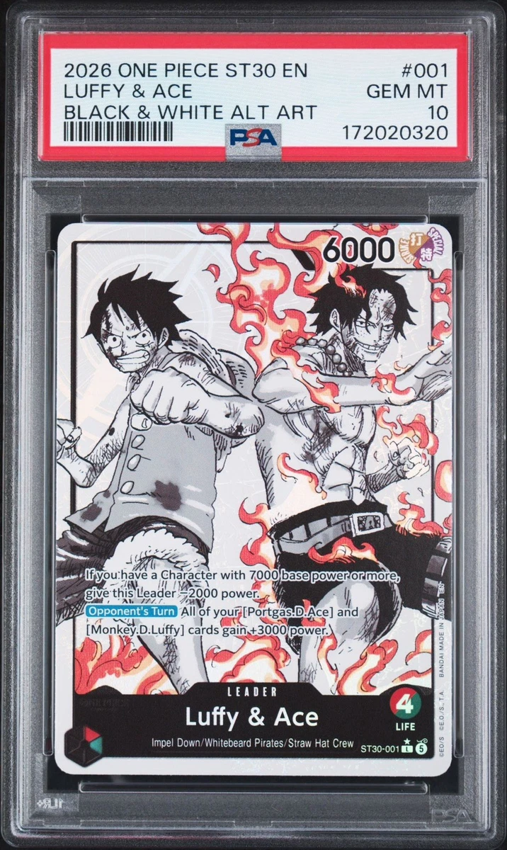 Luffy & Ace ST30-001 Starter Deck Ex for sale | eBay