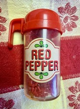 VTG FISHER PRICE Play Food RED PEPPER SHAKER for Pizza Spice Baking Fun FPRRPS6