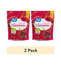  2 pack Great Value Sweetened Dried Cranberries, 24 oz