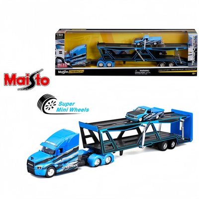 #ad Maisto 1:64 Mack Anthem amp; 1993 Chevrolet 454 SS Pick Up Truck – Transporters $23.99