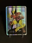 Vintage 1990 Marvel Universe Wolverine Vending Machine Prism Sticker