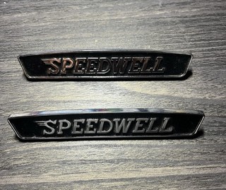 Original Graham Hills Speedwell Co Austin Morris Mini Cooper S Badge by J.Fray